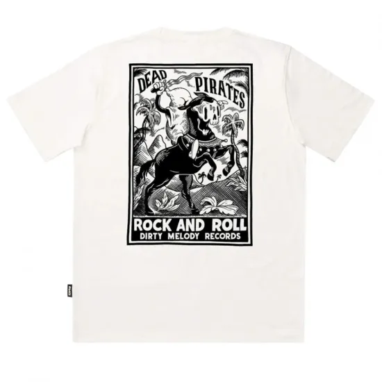 THE DUDES DEAD PIRATES CLASSIC T-SHIRT OFF-WHITE Άσπρο