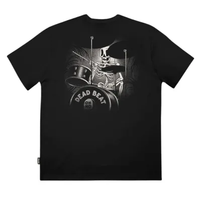 THE DUDES DEADBEAT CLASSIC T-SHIRT BLACK Μαύρο