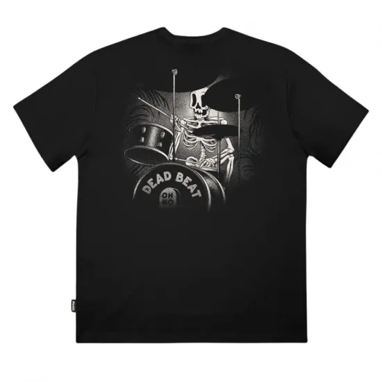 THE DUDES DEADBEAT CLASSIC T-SHIRT BLACK Μαύρο