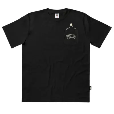 THE DUDES DROPS CLASSIC PREMIUM T-SHIRT BLACK Μαύρο