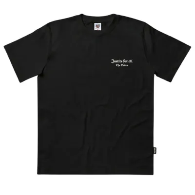 THE DUDES JUSTITS CLASSIC T-SHIRT BLACK Μαύρο