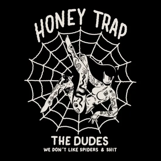 THE DUDES BLACK WEB CLASSIC LS T-SHIRT BLACK Μαύρο