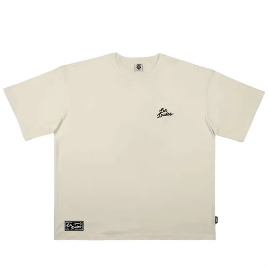 THE DUDES LOS DUDES CLASSIC OS HEAVYWEIGHT T-SHIRT Μπεζ