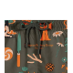 THE DUDES EUROPEAN FANTASY BROWN SWIM SHORTS MULTICOLOR Καφέ THE DUDES EUROPEAN FANTASY BROWN SWIM SHORTS MULTICOLOR Καφέ