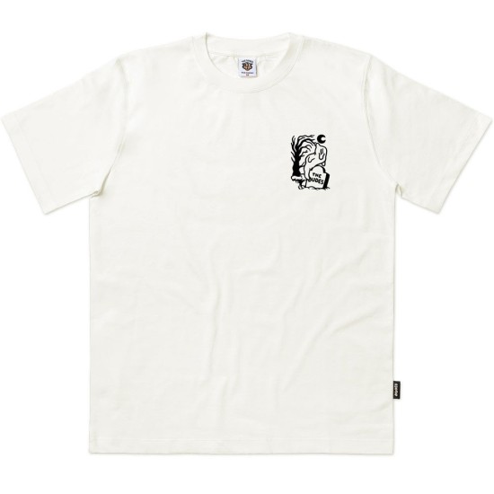 THE DUDES GHOST CLIFF CLASSIC T-SHIRT Άσπρο