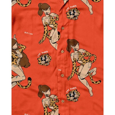 THE DUDES MEOW RED HAWAIIAN Κόκκινο