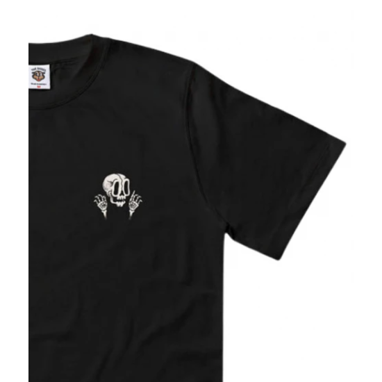 THE DUDES DEADBEAT CLASSIC T-SHIRT BLACK Μαύρο