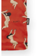 THE DUDES LADIES RED HAWAIIAN SHIRT MULTICOLOR Κόκκινο