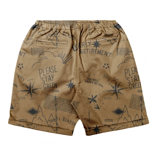 THE DUDES TRAIL BLAZER PREMIUM EZ SHORTS MULTICOLOR Μπεζ