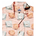 THE DUDES RAVIOLO HAWAIIAN SHIRT MULTICOLOR Πολύχρωμο