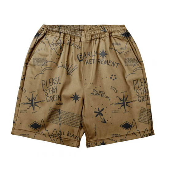 THE DUDES TRAIL BLAZER PREMIUM EZ SHORTS MULTICOLOR Μπεζ