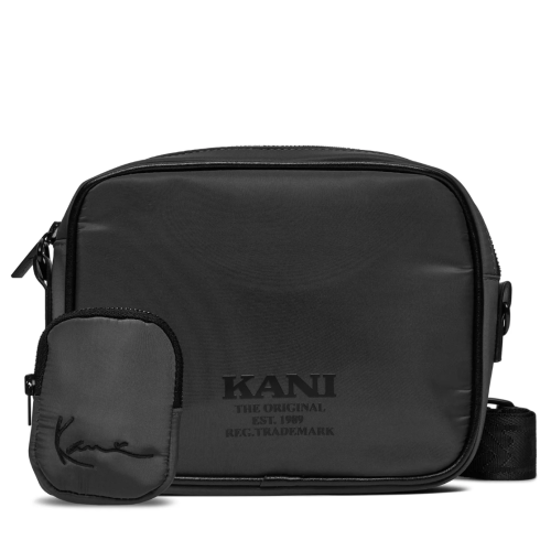 Karl Kani Retro Logo Messenger Bag Γκρί
